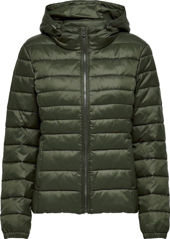 Damesjas - Lichte - Bodywarmer - Regular Fit - Heuplengte - Schuine Zakken