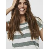 Vero Moda Kurzarmshirt VMWIDE STRIPE SL TOP GA JRS NOOS