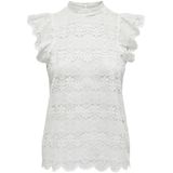 Jacqueline De Yong - Sleeveless Tanktop - Wit - 100% Polyester