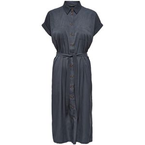 ONLY ONLHANNOVER S/S SHIRT DRESS NOOS WVN dames Casual jurk, India Ink, 44