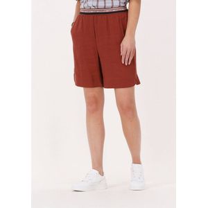 Esmé Studios - Hena - Korte Broeken - Rood - High Waist Short