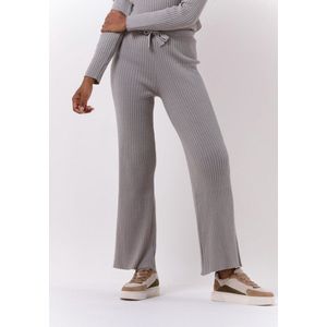 Esmé Studios June Pants Knit Dames - trainingsbroek - Lichtgrijs - Maat M