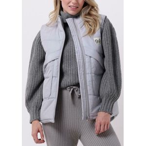 Esmé Studios - Aimie Quilt Vest - Lichtgrijs - Dames