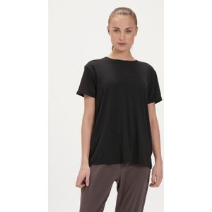 ATHLECIA - Lizzy Slub Tee - Sportshirt - Zwart