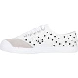 Kawasaki Uniseks sneakers van zeildoek met stippen, 1024 Marshmallow
