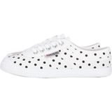 Kawasaki - Polka Dot Sneakers - Wit - Suède - Dames