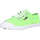 Kawasaki Unisex Originele Neon Canvas Schoen Low-Top Sneakers, 3002 Groene Gecko, 2 UK