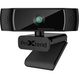 ProXtend - X501 - Full HD Webcam - Zwart - Kunststof - USB 2.0
