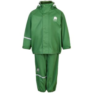CeLaVi Basic Rainwear Set - Solide PU APPAREL Uniseks (1 stuk), Groen