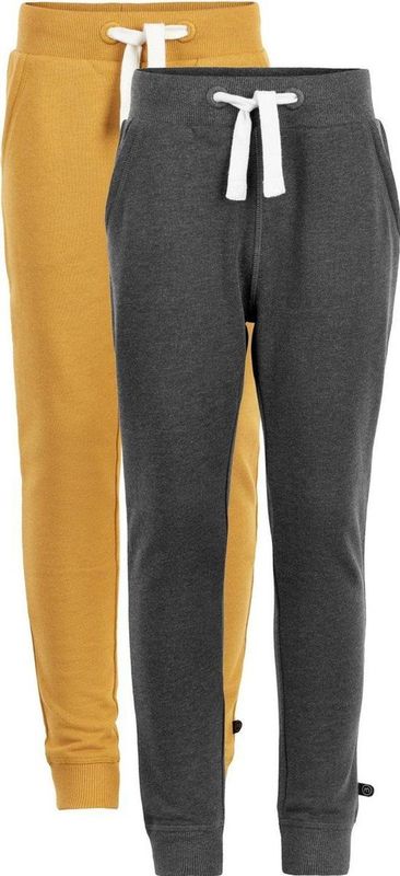 MINYMO - 2 Stuks - Sweatpants - Meerkleurig - Elastische Tailleband, Steekzakken