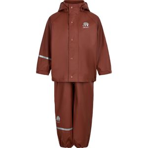 CeLaVi Basic Rainwear Set - Solid Pu Regenjas, uniseks, kinderen, Tortoiseshell
