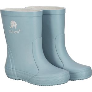 CeLaVi Basic Wellies Solid Rain Boot voor jongens, Smoke Blue, 28 EU