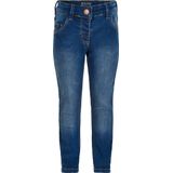 Minymo Jeans Slim Fit Meisjes Katoen Donkerblauw