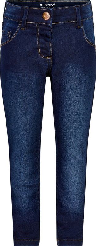 Minymo Jeans Slim Fit Jongens Katoen Donkerblauw