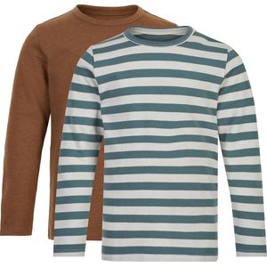 MINYMO Blouse - Karamel - Zacht Materiaal