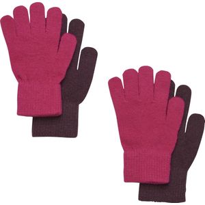 CeLaVi - Handschoenen voor kinderen - 2-pack - Magic - Roze - maat Onesize (7-12yrs)