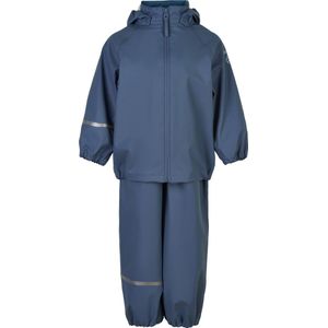 CeLaVi - Basic - Regenpak - Porseleinblauw - Gerecycled - Waterdicht met Afneembare Capuchon