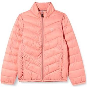 Color Kids Unisex jas Quilted, opvouwbare overgangsjas, Rozet, 110 cm