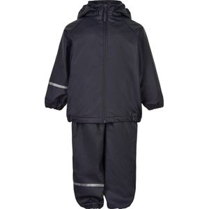 CeLaVi - Waterdicht Tweedelig Regenpak - Dark Navy - Voor Kinderen Van Gerecycled Plastic