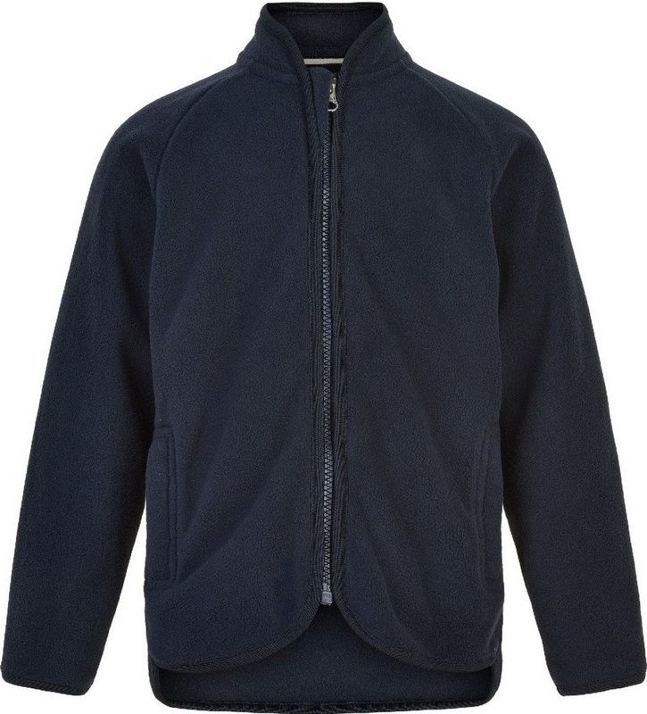 EN FANT - Fleece Jas - Zwart - Raglanmouwen - Normale Pasvorm