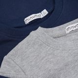 Minymo - Sweat Trui - Verschillende Kleuren - Zachte Binnenkant - 2 Stuks