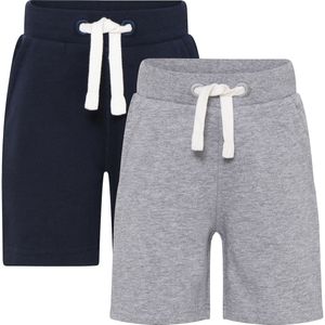 MINYMO Short décontracté unisexe pour enfant, bleu marine, 92