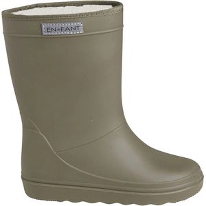 En Fant - Thermo Laarzen - Effen Kleur - Echt Leer - Slipvast