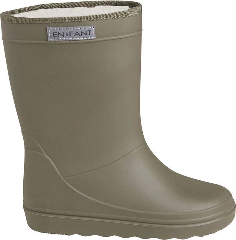 En Fant - Thermo Laarzen - Effen Kleur - Echt Leer - Slipvast