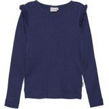 MINYMO - Shirt - Donkerblauw - Lange Mouw - Normale Pasvorm