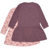 Kleding - Cocktailjurken - Katoen - Ronde Hals - 2 Pack