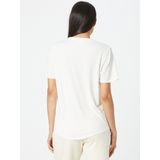 Blouse - Offwhite - Elastisch - V-hals