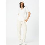 Blouse - Offwhite - Elastisch - V-hals