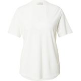 Blouse - Offwhite - Elastisch - V-hals