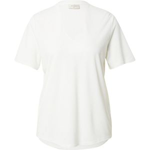 Blouse - Offwhite - Elastisch - V-hals