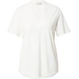 Blouse - Offwhite - Elastisch - V-halslijn - Zonder capuchon