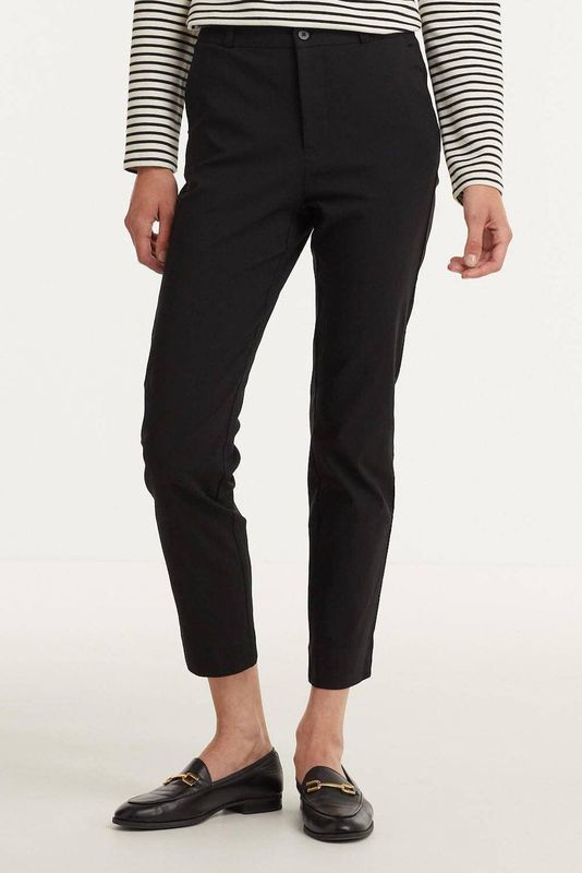 Harembroek - Zwart - Katoen - Enkel-lang in Chino-stijl