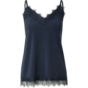 Spaghetti Top - Salute - Kanten Randen - V-hals - Zonder Kraag