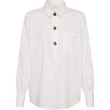 Blouse met borstzak, model 'Flynn'