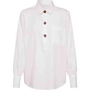 Freequent - FQFLYNN-SH - Blouse - Offwhite - Wijde Pasvorm