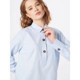 Blouse - FLYNN - Effen - Lange Mouw - Normale Pasvorm - Kentkraag