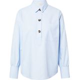 Blouse - FLYNN - Effen - Lange Mouw - Normale Pasvorm - Kentkraag