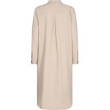 Capri Broek - Sand Melange - Linnen - Met Koord