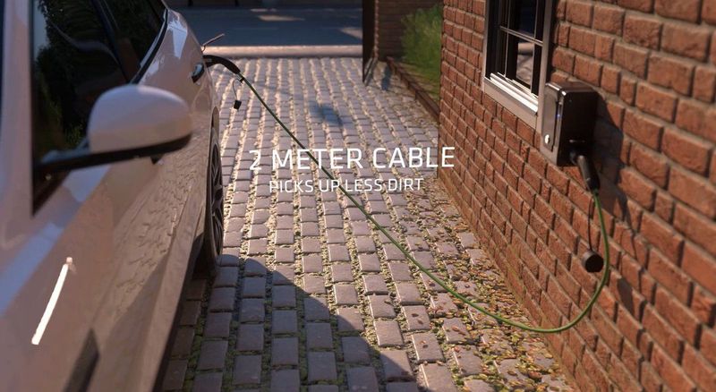 Blaupunkt - Type 2 Laadkabel - 16A - 2 Meter - Synthetisch - CE-Gecertificeerd