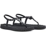 Ilse Jacobsen - Cheerful10G - Damesslipper - Zwart - Rubber