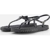 Ilse Jacobsen - Cheerful10G - Damesslipper - Zwart - Rubber