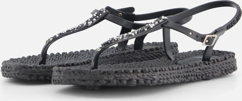 Ilse Jacobsen - Cheerful10G - Damesslipper - Zwart - Rubber