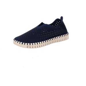 Ilse Jacobsen - Tulip - Instapschoenen - Zwart - Recycled Microvezel