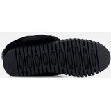 Ilse Jacobsen - Tulip 3871 - Pantoffels - Zwart - Suède - Harde zool - Open hiel