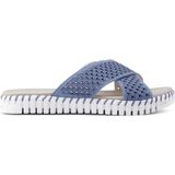 FitFlop - IQUSHION - Badslippers - Lichtblauw - Sparkle