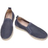 Ilse Jacobsen - Tulip - Instappers - Blauw - Gerecycled Microfiber